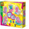 SES Creative 01341 Coulée et Peinture - Bébé Licorne, Jaune
