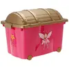 BBTradesales Coffre au trésor - Prinzewssinen - Disney Princesses - Rose - Pour enfants à partir de 3 ans