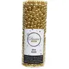 Decoris 1 stuk(s) Kralenketting plastic 8mmx10m licht goud