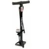 Pompe à vélo sur pied Dunlop - avec manomètre analogique - Noir
