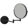 Aquanova Forte Dubbelzijdige wand make-up spiegel Black