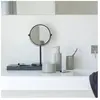Beau Make Up Spiegel Black | Zwart | Staal