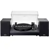 Platine vinyle avec deux haut-parleurs externes Lenco LS-301BK Noir