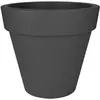 Elho EDA Pot De Fleurs Rond Pure Round Ø 50 X H.44 Cm - Anthracite
