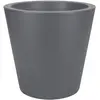 Pot de fleur Elho Plastique Rond Pure Straight Anthracite Ø 50 x H.51 ...