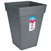 Plant pot Elho Anthracite polypropylene Plastic Squared Modern 37 cm