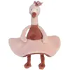 Happy Horse Flamingo Fiddle Knuffel 19cm - Oudroze - Baby knuffel
