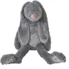 Happy Horse Konijn Richie Knuffel 38cm - Donkergrijs - Baby knuffel