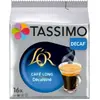 Capsules TASSIMO Café Long DECAFEINE x16