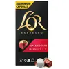 L'Or Espresso Splendente intensité 7 Café Capsules X10 compatibles Nes...