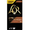 Capsules L'OR Espresso LUNGO ESTREMO x10