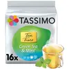 Boîte de 16 dosettes T-DISCS pour Tassimo Thé vert à la menthe Twining...