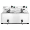 Hendi - Friteuse avec robinet Masterpro 230V 7kW 2 x 8L 209301