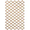 Treillis extensible en bois l 100X200CM - marron 6041703 - Nature