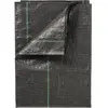 Nature - Gronddoek - Kleine Moestuinbak - zwart - 134x134cm