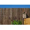 Nature Paravent de jardin écorce de pin naturel 1x3 m épaisseur 5 mm