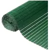 Canisse double face PVC vert foncé - NATURE - 1 x 3 m - 100% occultant...