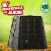 Nature Bac à compost Noir 400 L