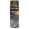 MoTip Legerverf GEEL OLIJFGROEN spuitbus 400ml - RAL6014