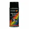 MoTip Zwart Hoogglans in Spuitbus 150ml - Kleinverpakking