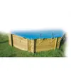 Bâche dhiver et de sécurité pour piscine UBBINK 300x430 cm - Bleu
