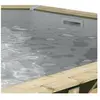 Liner sable ou bleu pour piscine allongée Ubbink - Gris - Rectangulair...