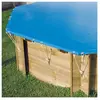 Bâche hiver pour piscine bois Linéa UrbanPool 4,50 x 2,50 m - Ubbink
