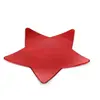 House of Seasons Mila Decoratiebord Ster 25 cm Rood
