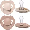 Difrax LOVI Prime Pacifier 6-18 Months - Nude/Blush