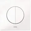 Plaque de commande maro double touches, blanche Wisa