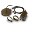 CALEX Suspension industrielle rétro avec culot E27 Bronze