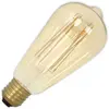Calex LED longue filament Squirrel Cage 4 W 240 V E27 doré ST64 réglab...