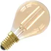 Calex Filament LED Lamp - E14 - P45 Lichtbron Goud - 3.5W - Dimbaar