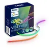 Calex LED Strip 2 meter - Op batterij - RGBIC - Warm wit licht - Inclu...