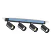 Calex Plafondlamp - 4-Lichts - Opbouwspot - Ovaal - Zwart - Goud