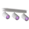 Calex Smart Plafondlamp - 3-Lichts - Slimme Opbouwspot - Ovaal - Wit
