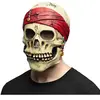 Boland - Latex hoofdmasker Piraat Crinson - Volwassenen - Piraat - Sch...