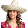 Boland - Sombrero Puebla naturel Naturel - 49 - Volwassenen - Unisex -...
