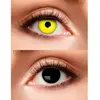 Boland Lentilles de contact sans correction duo jaune et noir adulte