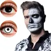 Boland LENTILLES DUO SKULLFACE 3 MOIS (1 noire+1 blanche cercle noir)