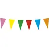 Guirlande fanions multicolore en papier (10 m)