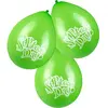 Boland - 6 Latex ballonnen 'St Patrick's Day' - Multi - Knoopballon
