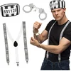 Boland - Set Gevangene - Volwassenen - Unisex - Boef - Accessoireset -...
