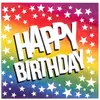 Boland, Serviettes de table, 20 serviettes en papier Happy Birthday 33...
