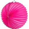 Boland - Papieren ballonlampion knalroze Roze - Verjaardag, Kinderfees...