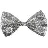 Noeud Papillon Paillette Argent - Cabaret
