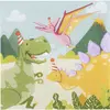 Boland serviettes dino junior 33 cm papier 12 pièces