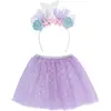 Boland 51035 - Ensemble de costume de sirène, jupe et bandeau pailleté...