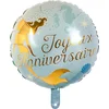 Boland - Folieballon Zeemeermin 'Joyeux Anniversaire' - Multi - folieb...