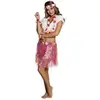 Boland - Set Kiki Multi - Volwassenen - Vrouwen - - Hawaii - Themafeest - Strandfeest - Carnaval